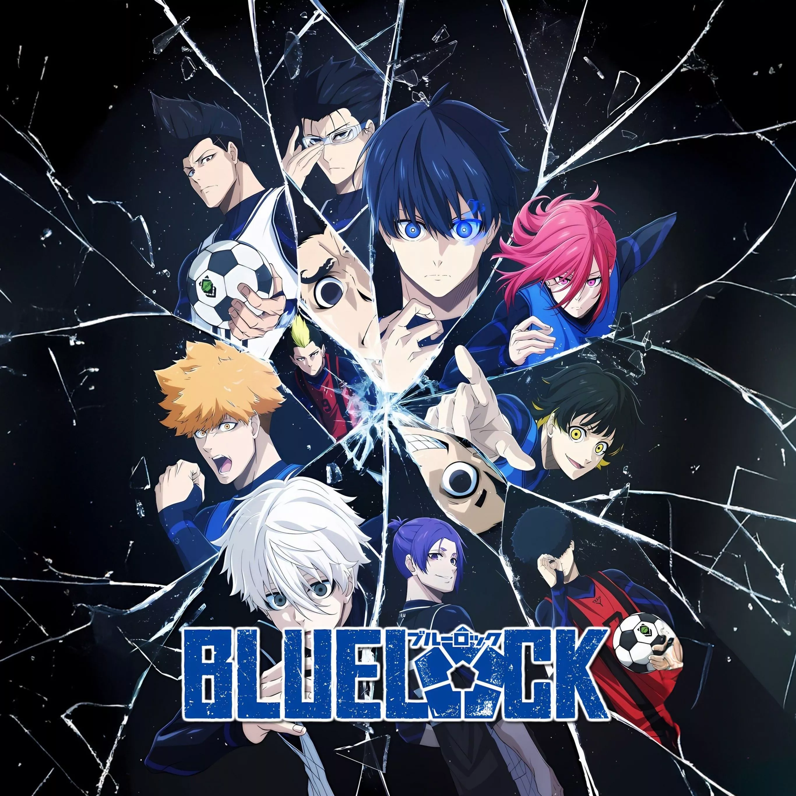 Blue Lock Wallpaper 4K, Key Art, Anime series, 5K