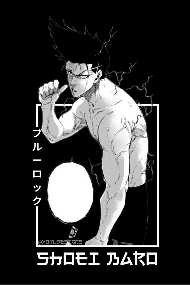 Shoei Baro Blue Lock