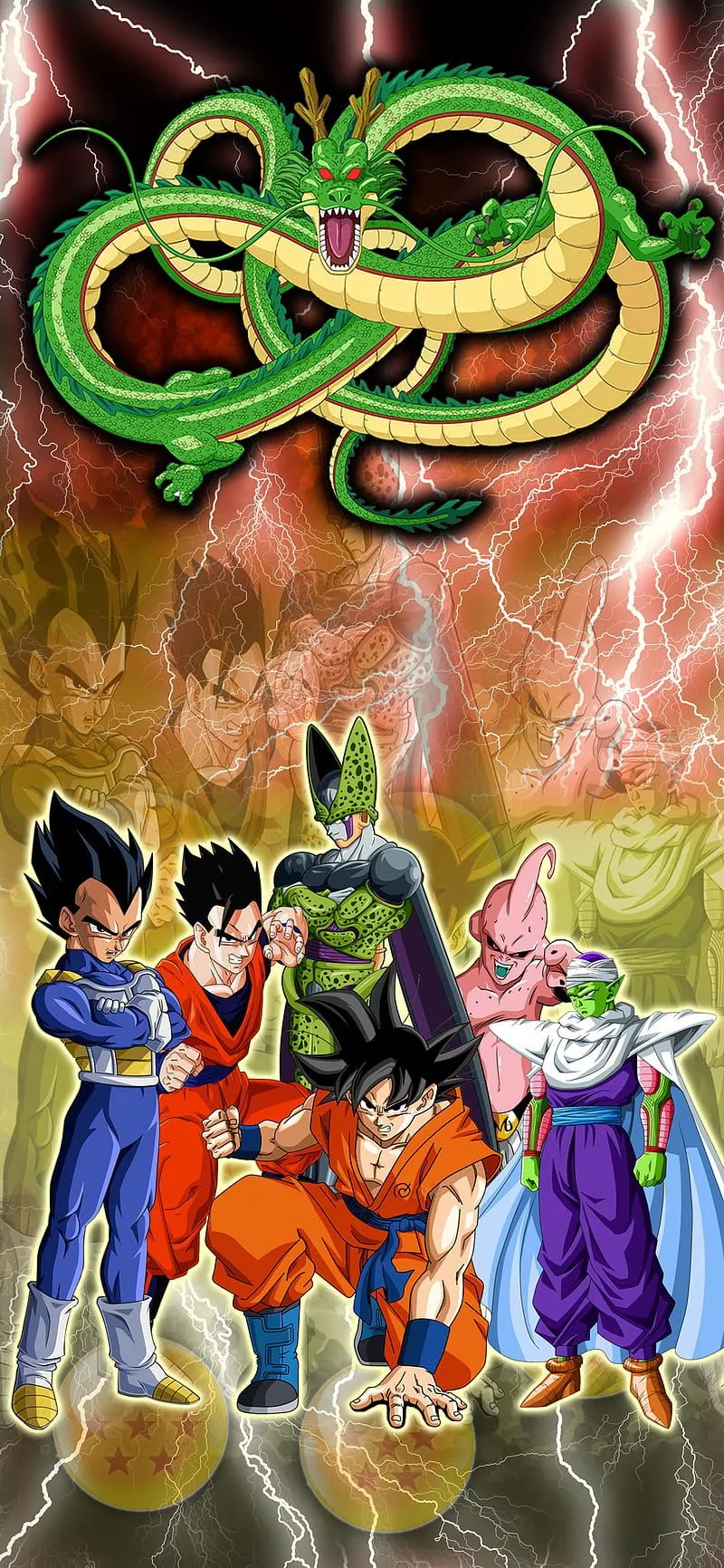 Dragon ball Z iphone, dragon, ball