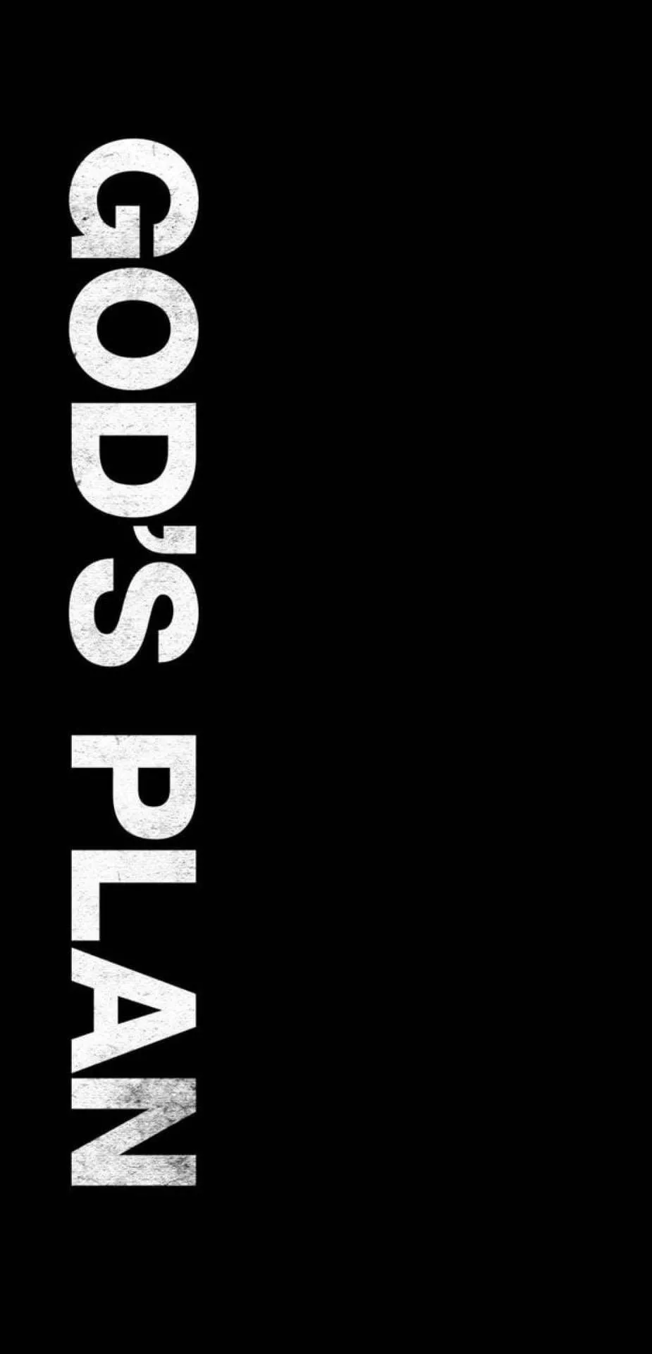 Black Aesthetic Phone God's Plan