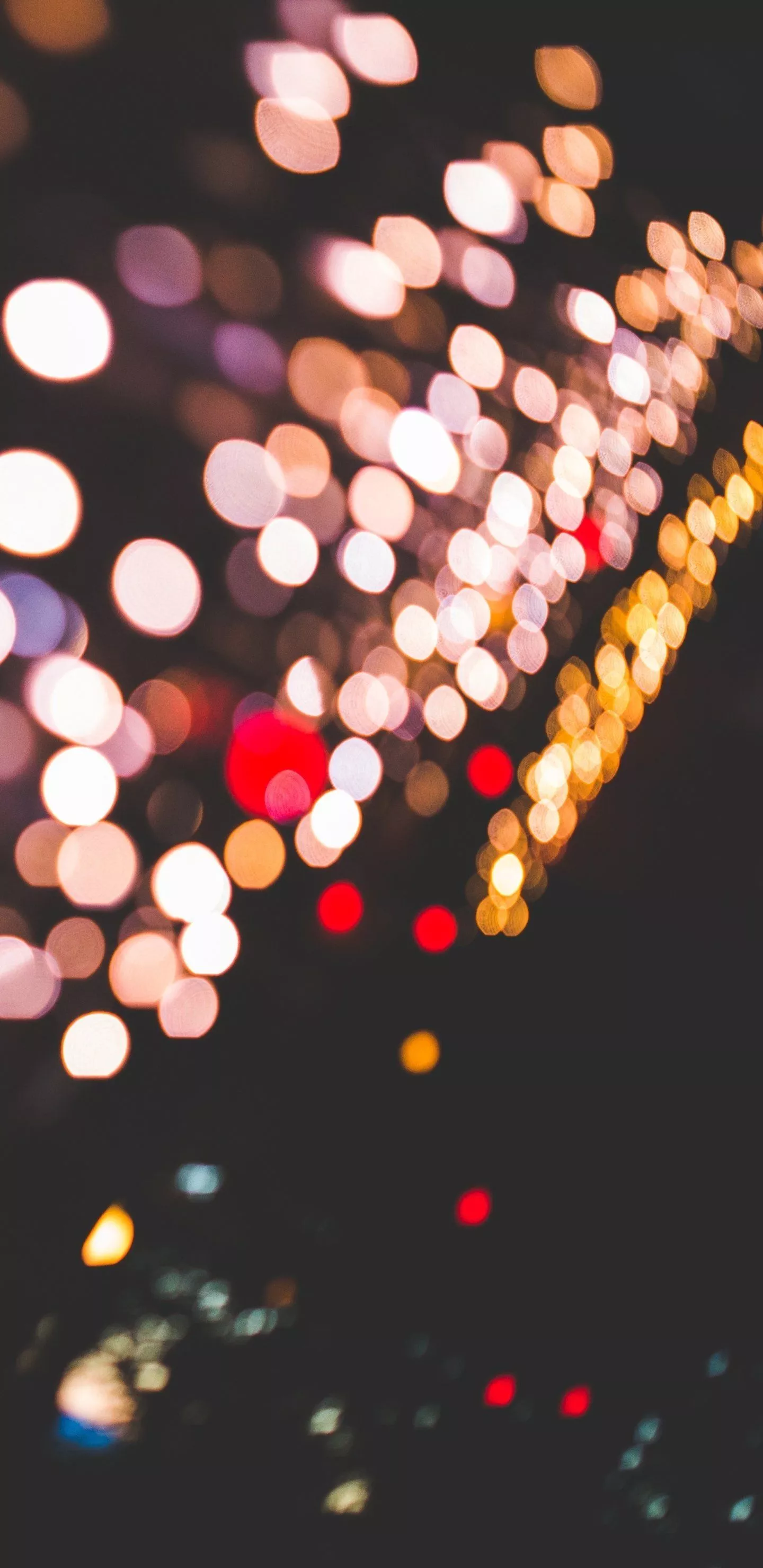 Light Artistic Bokeh Phone Wallpaper