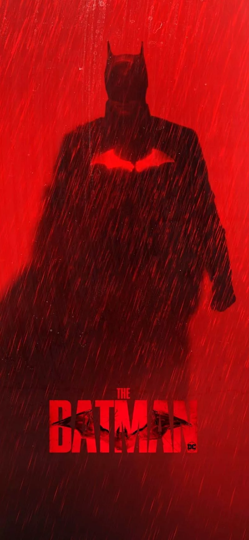 HD batman red bats wallpaper