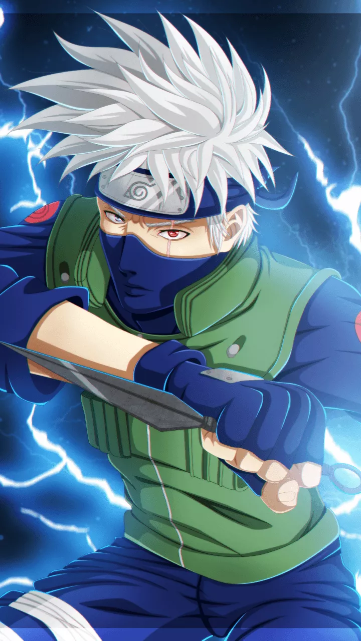 Kakashi Hatake Anime Naruto Phone Wallpaper