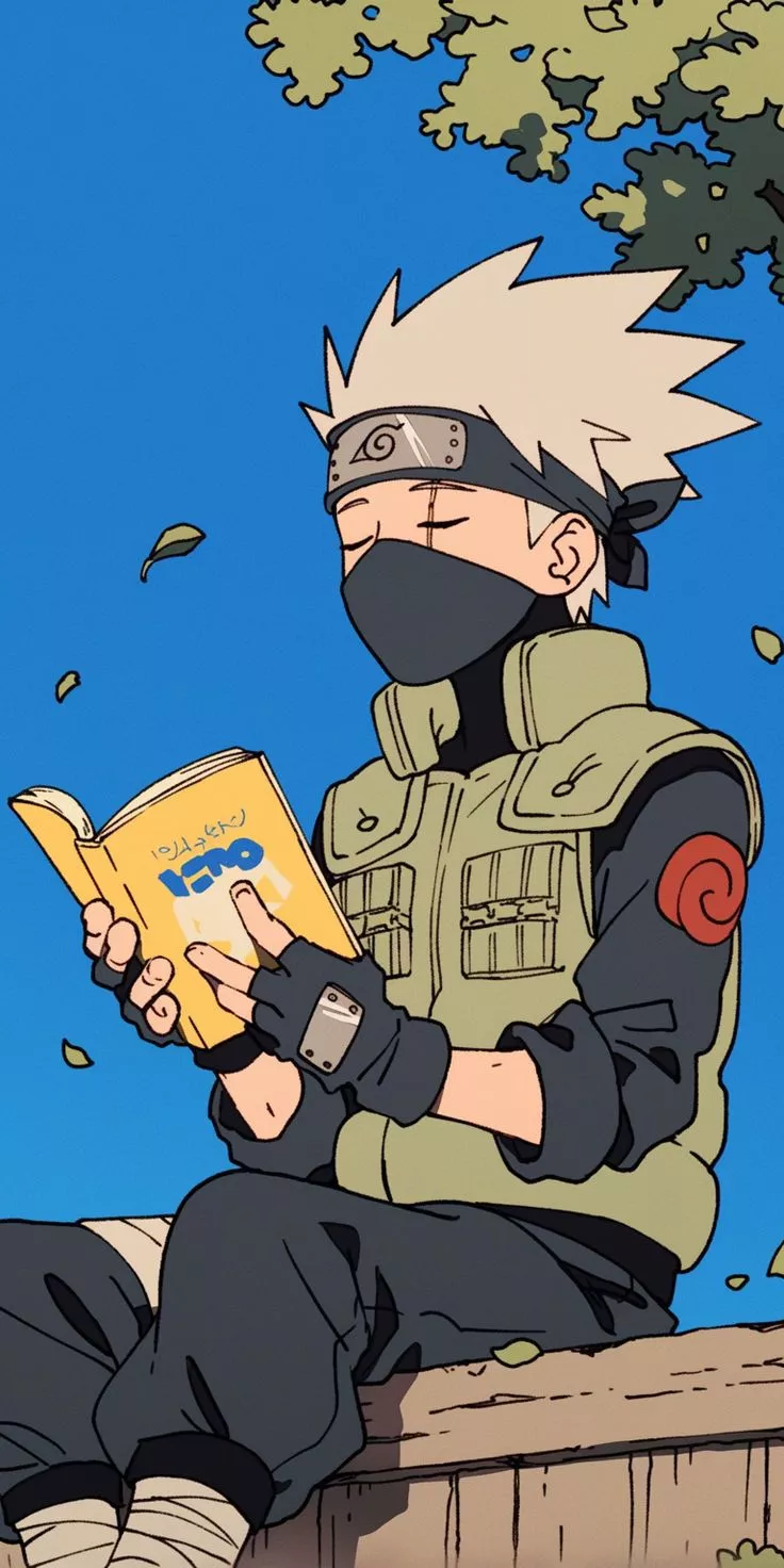 Kakashi Hatake. Anime Phone Wallpaper