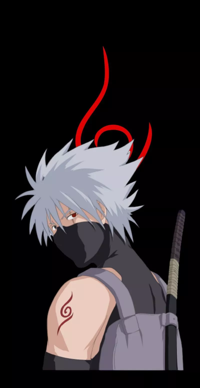 Kakashi de Sharingan, anbu, HD phone