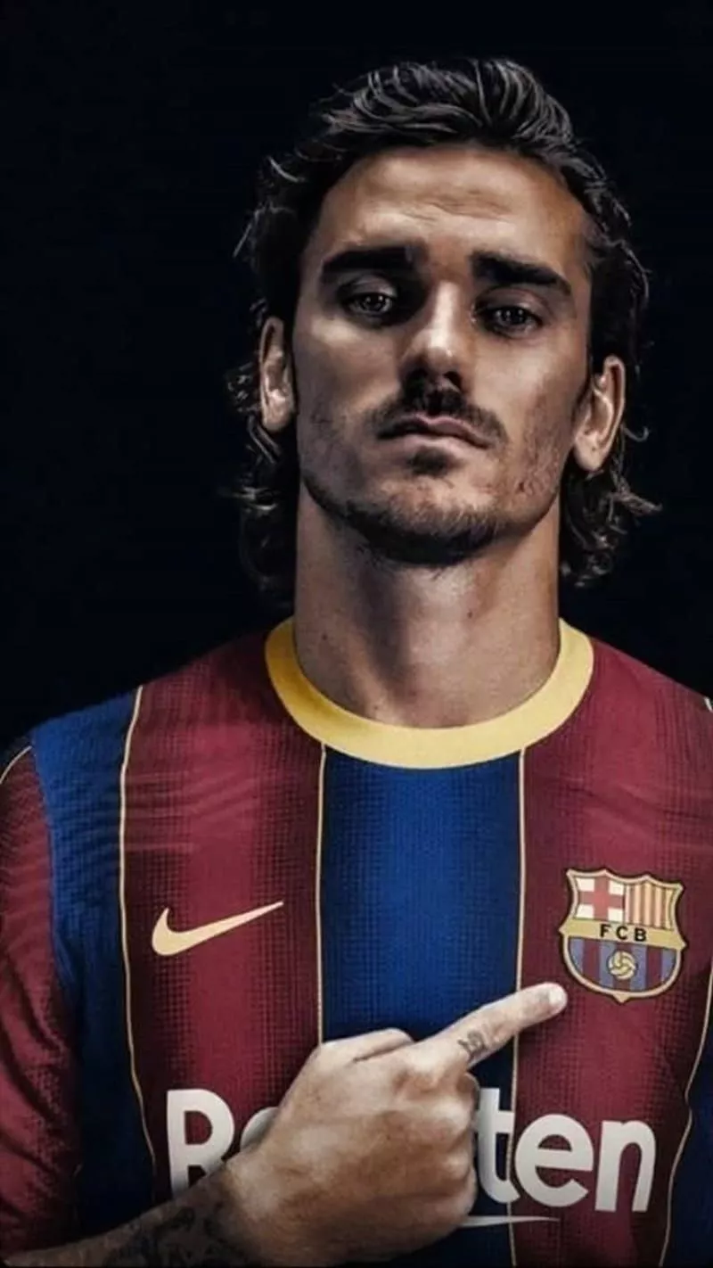 Antoine Griezmann, barcelona, HD phone