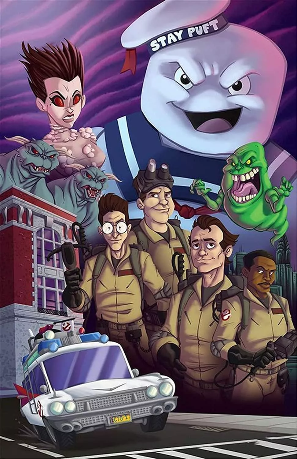 Ghostbusters Diamond Painting, 5D DIY