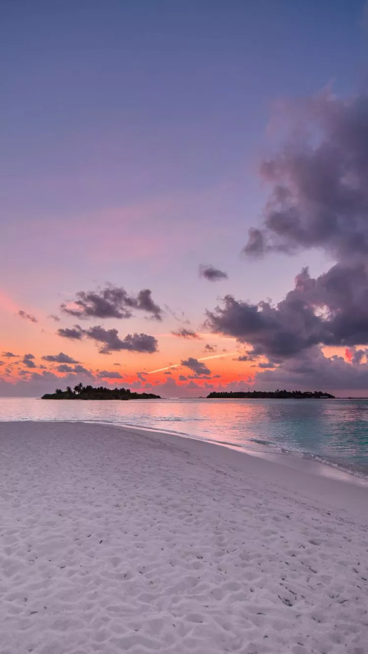 Download wallpaper 750x1334 beach