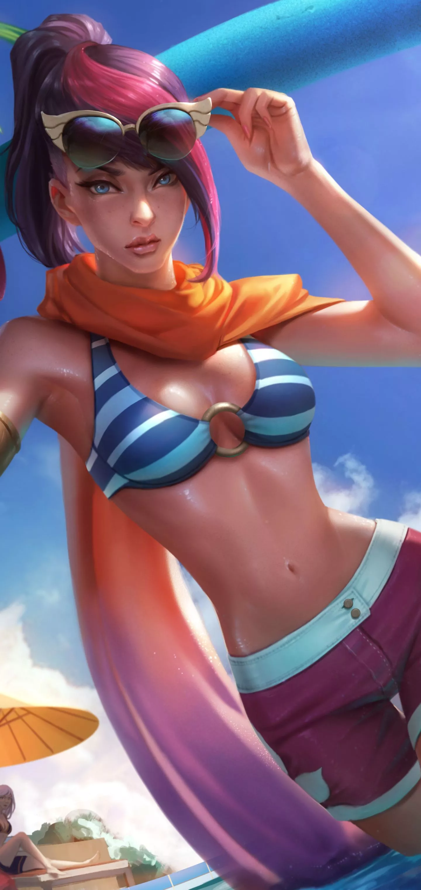 Fiora (League Of Legends) Phone Wallpaper