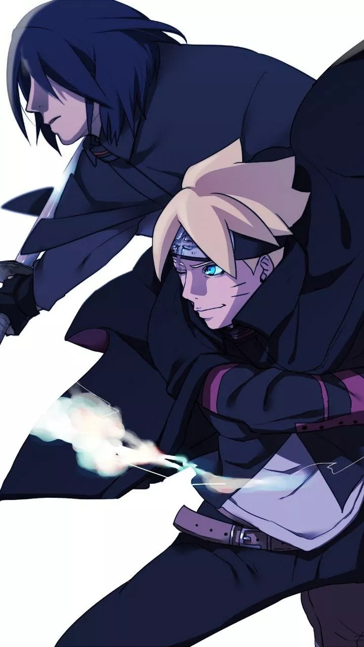 Anime boyes, Boruto Uzumaki, Sasuke