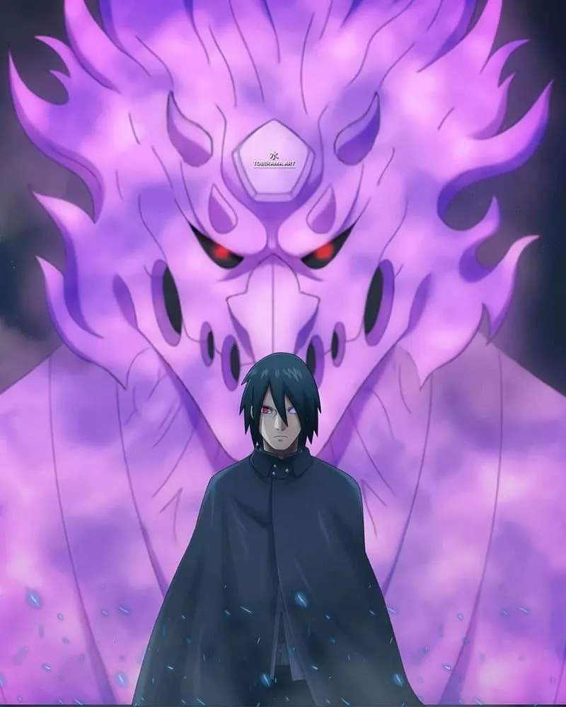 Sasuke, boruto karma, kawaki naruto, HD