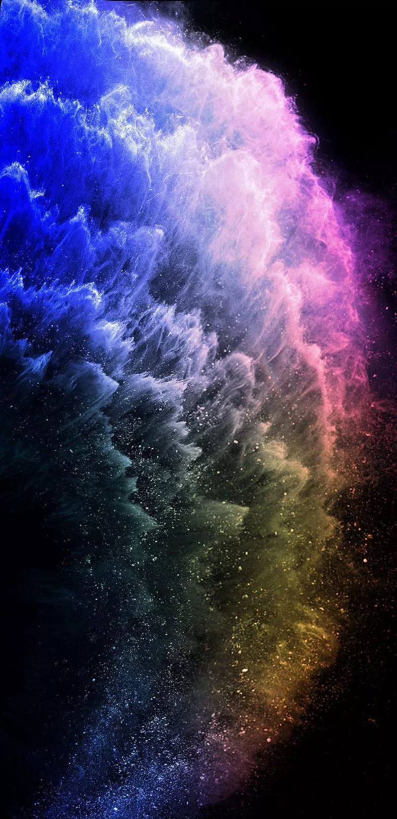 galaxy, ios, smoke, HD phone wallpaper