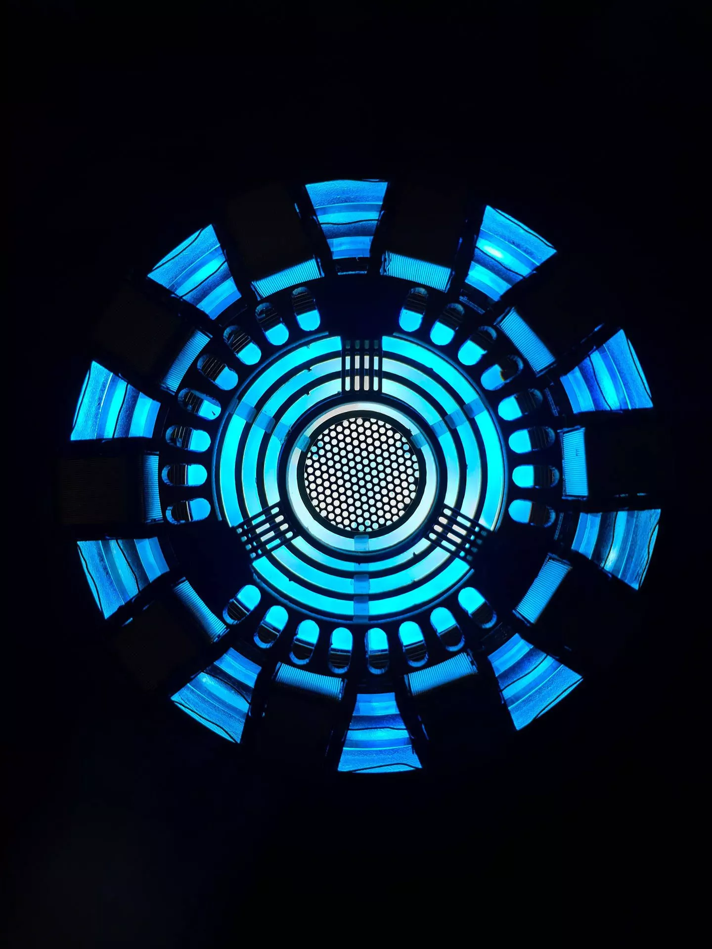 Dark Blue Arc Reactor Wallpaper