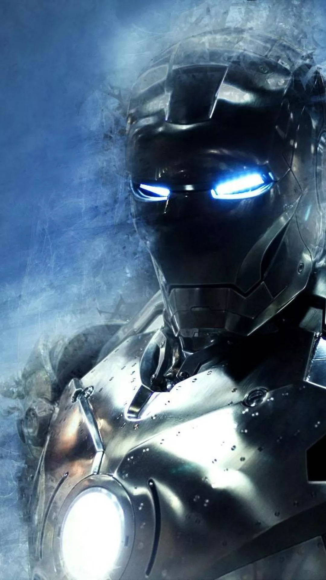 Download free Silver Art Iron Man