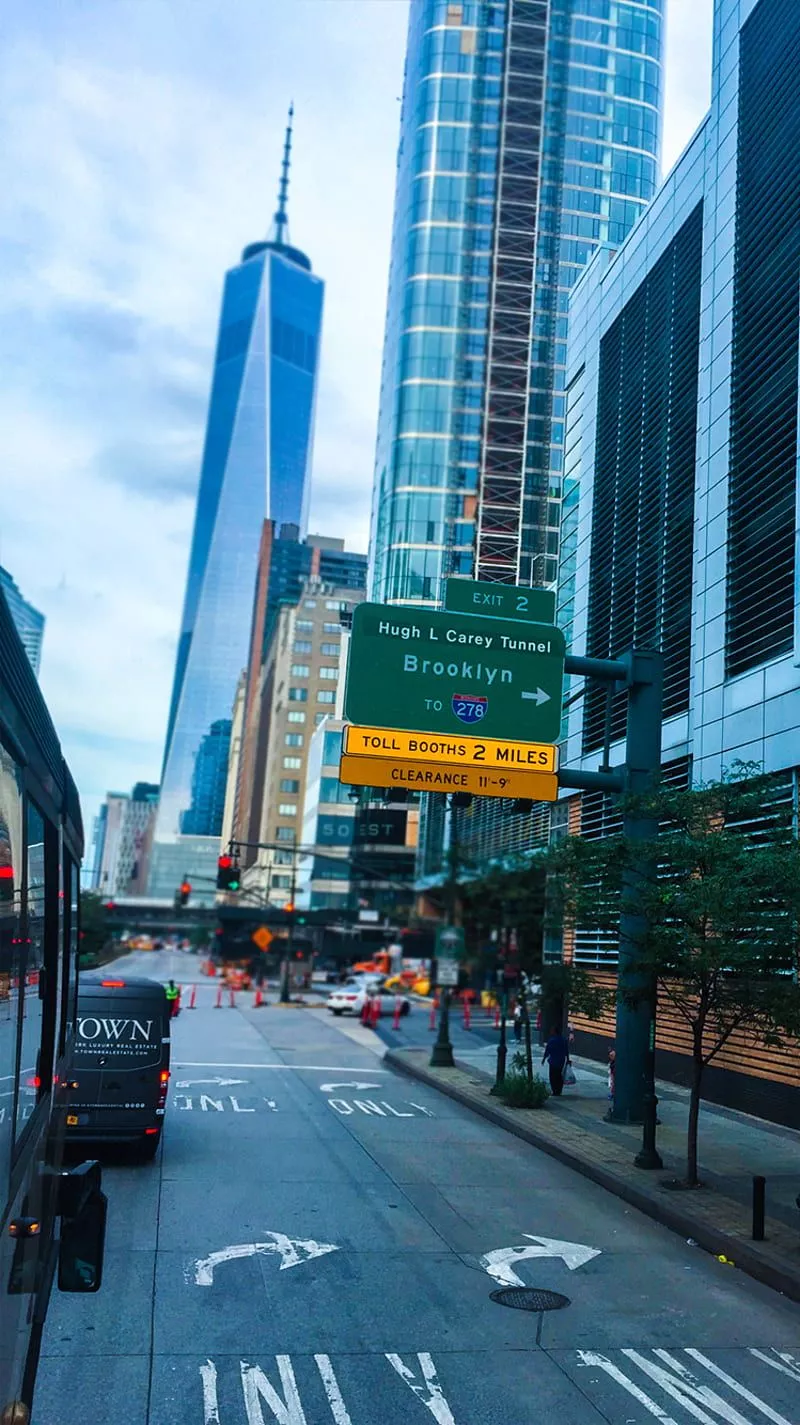 Downtown NYC, city, colour, colour enhance, manhattan, new york, HD phone wallpaper