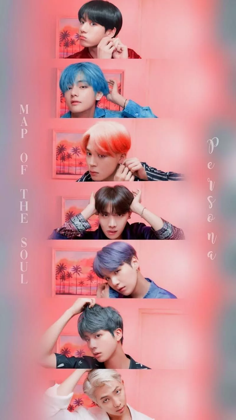 BTS, map of the soul, HD phone