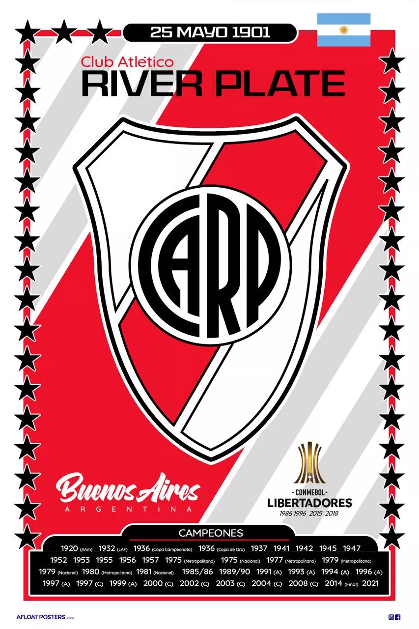 River Plate Poster