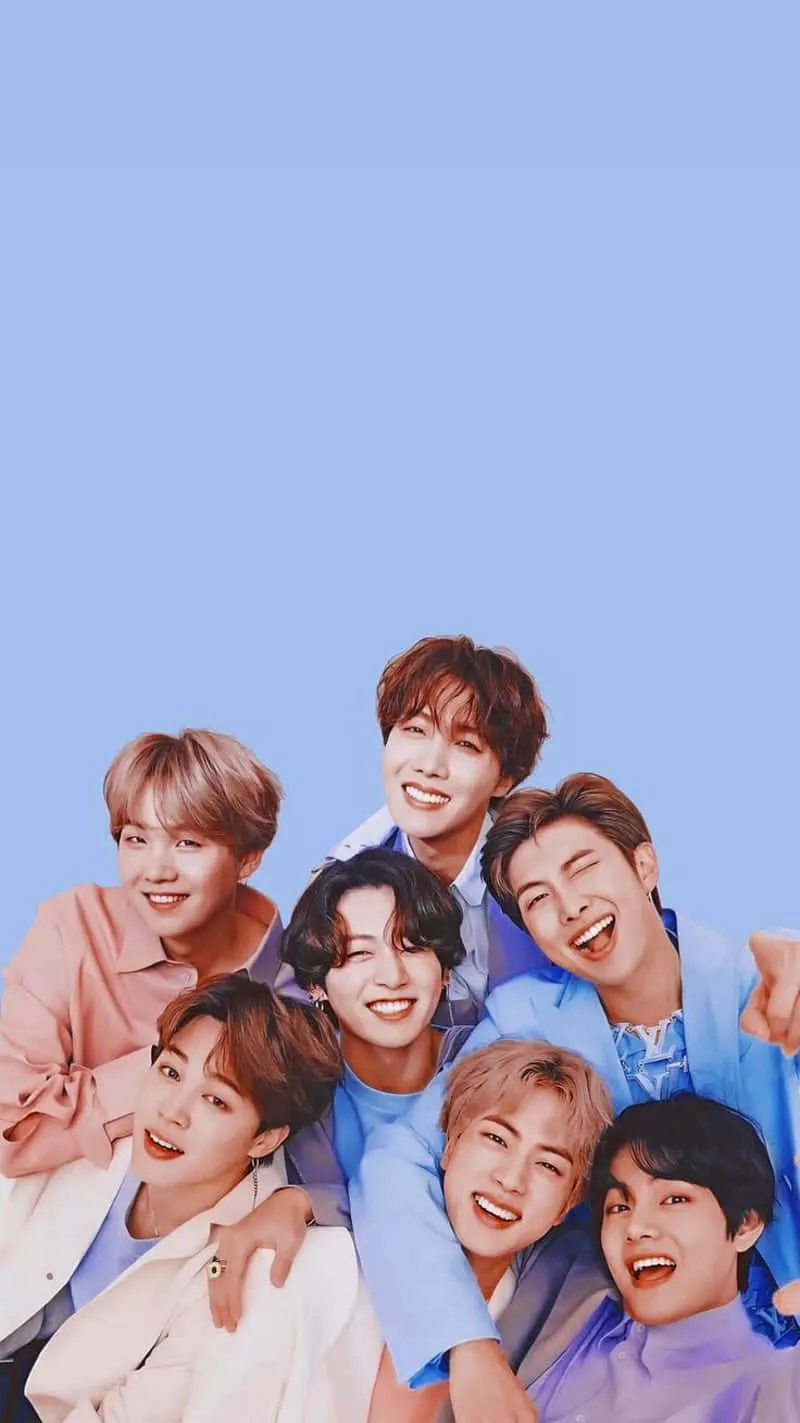 Cute Pastel Bts Photohoot Wallpaper