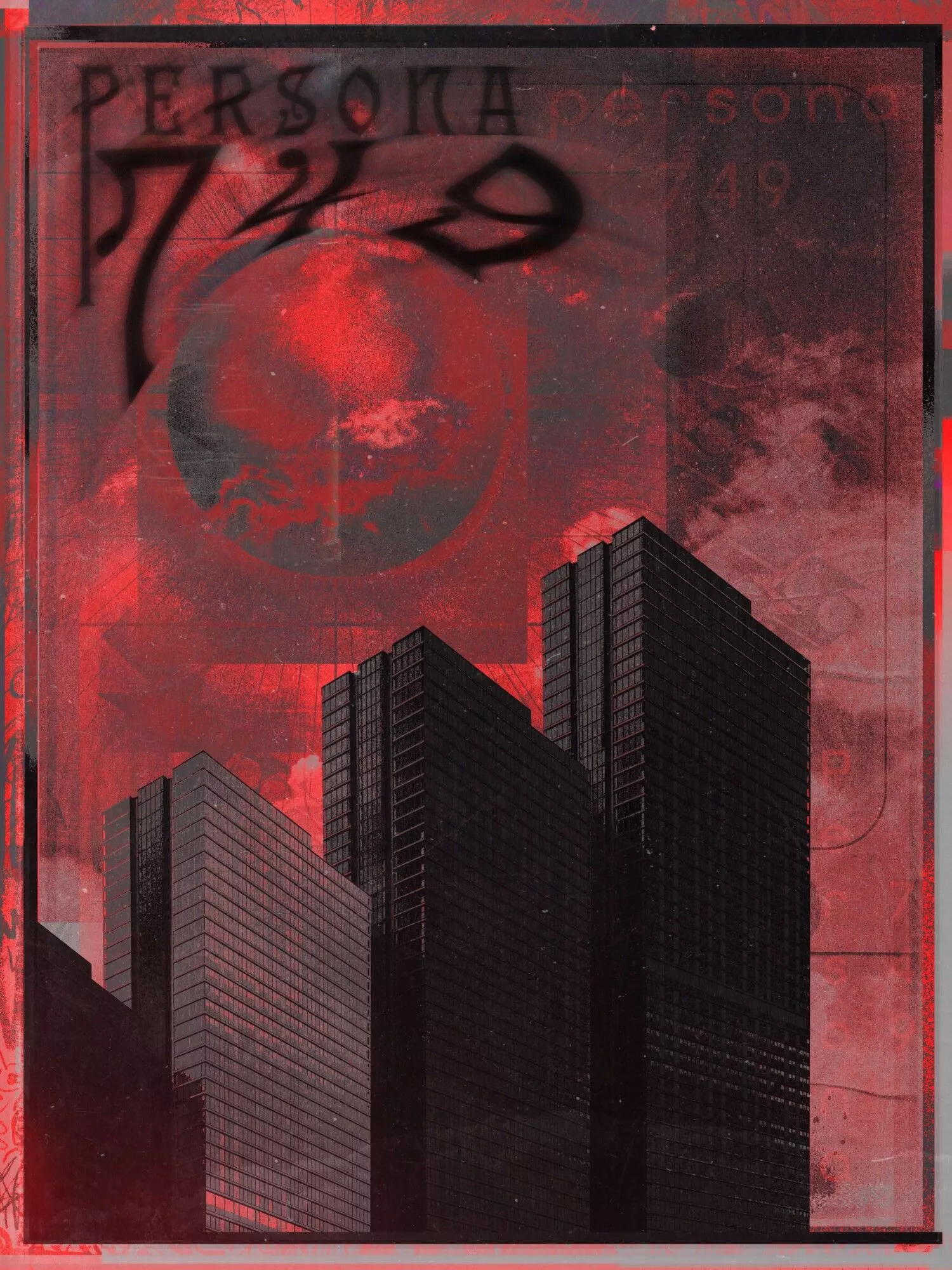 Persona 749. Poster By DjANOIDgfx