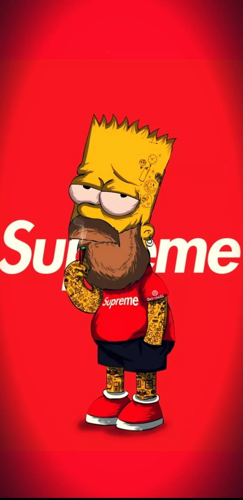 HipsterBart Supreme, bart simpson