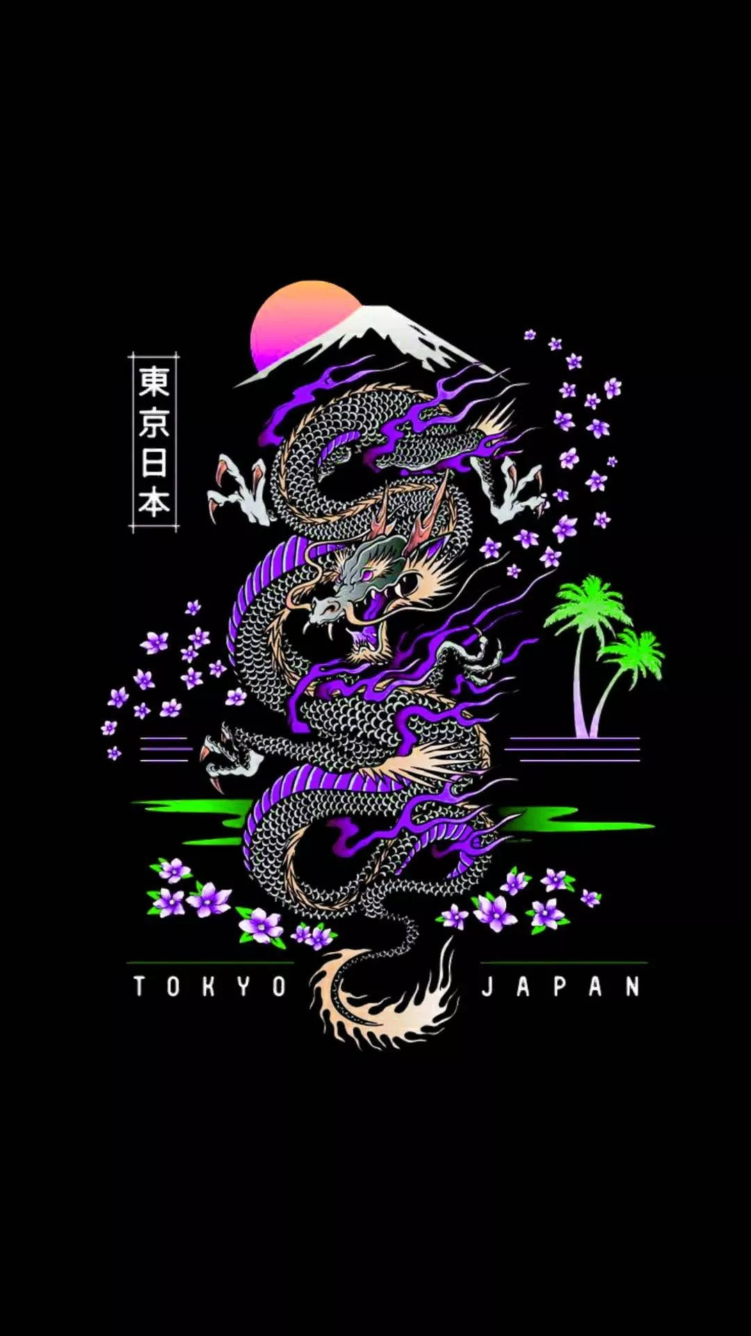 Japanese Dragon Art Picture