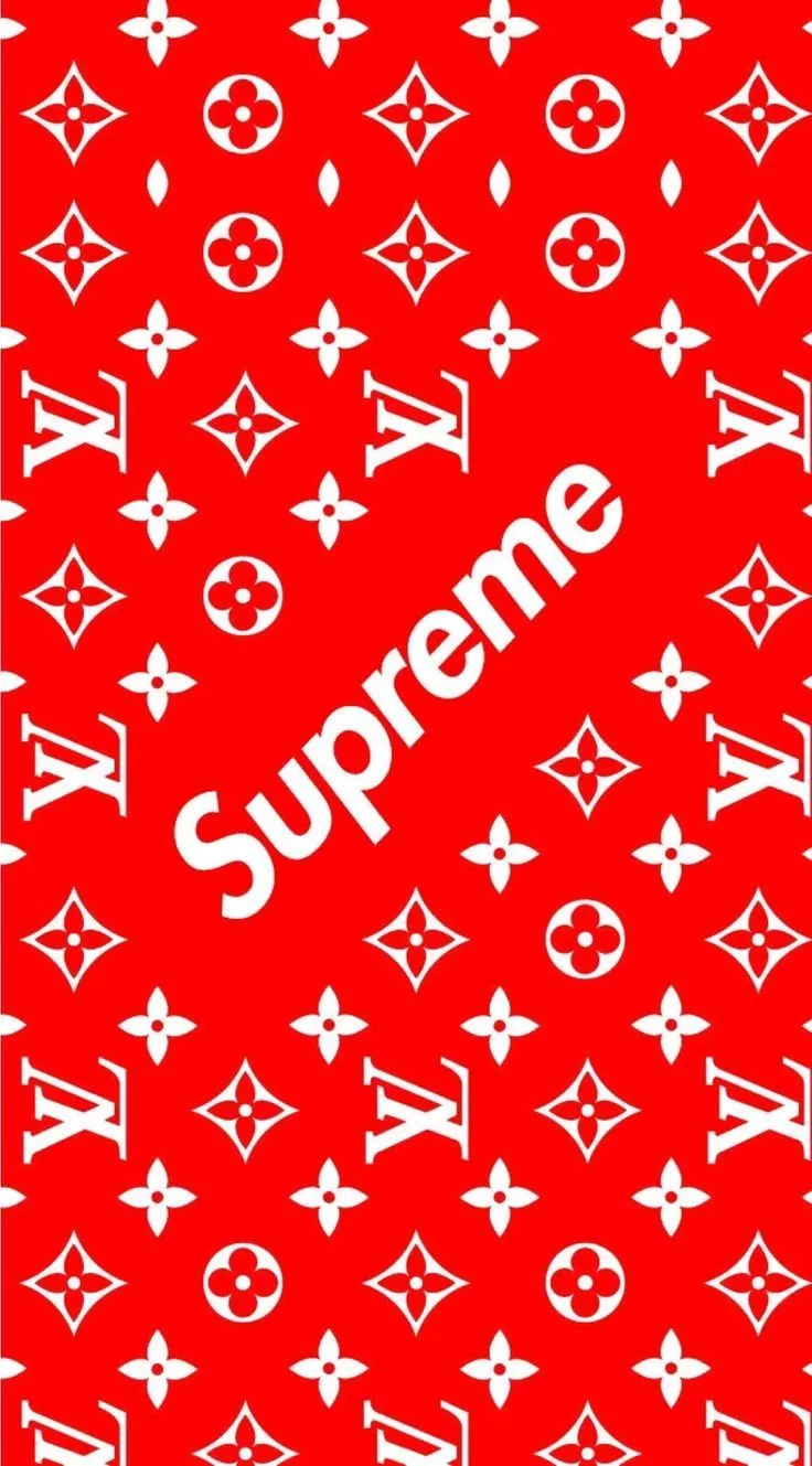 Awesome Supreme iPhone X Wallpaper