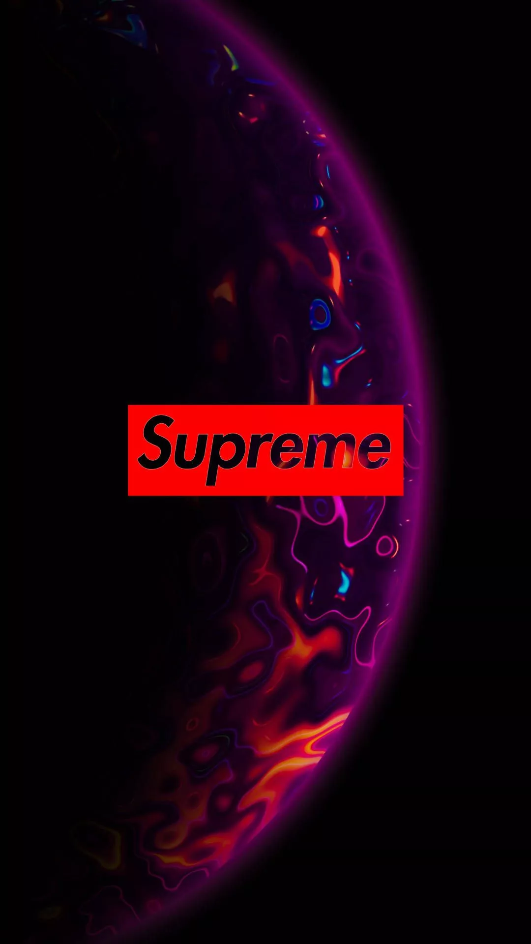 Moon Purple Supreme Wallpaper