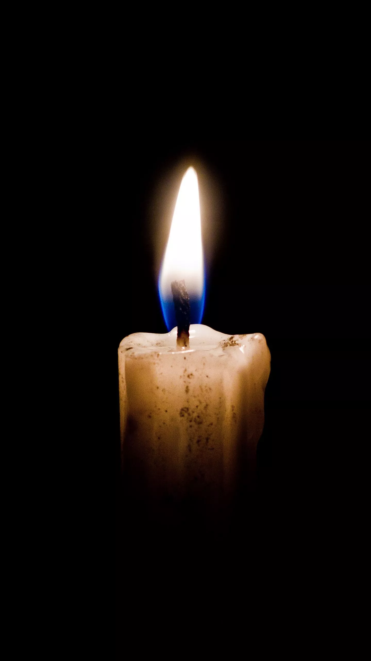 Download wallpaper 1440x2560 candle