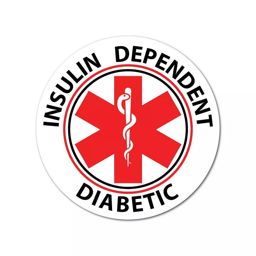 Medical Alert Reflective Decals