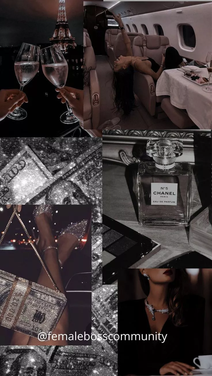 Female Boss lock screen. Dark academia