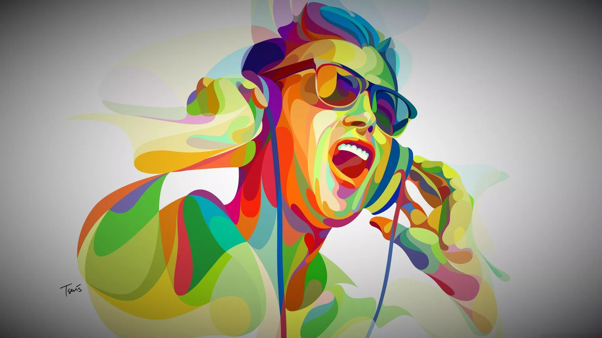 Dj Boy Abstract Art HD Wallpaper