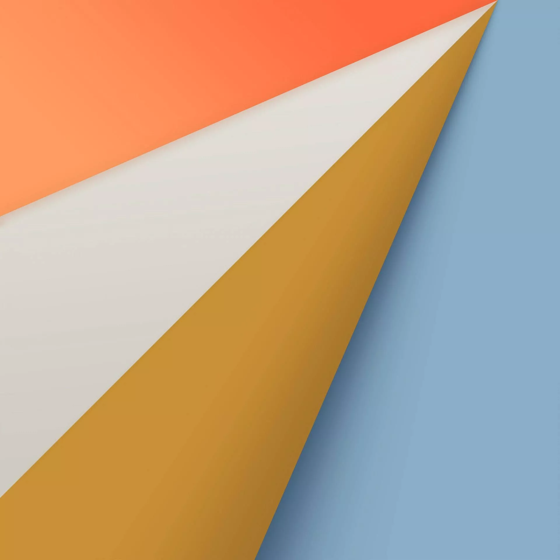 Macos Big Sur Triangles In Warm Tones