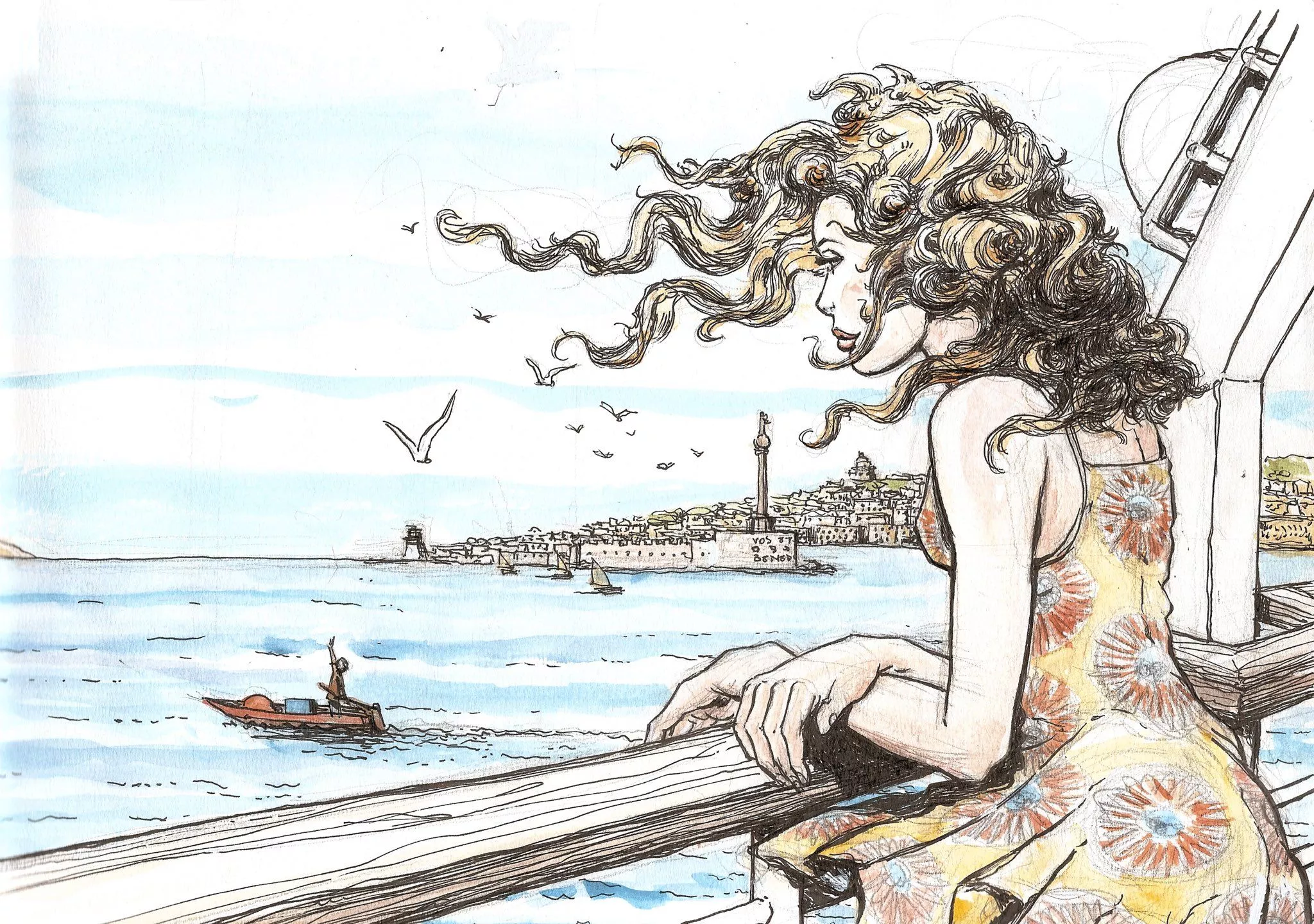 Cool Comic Art Manara