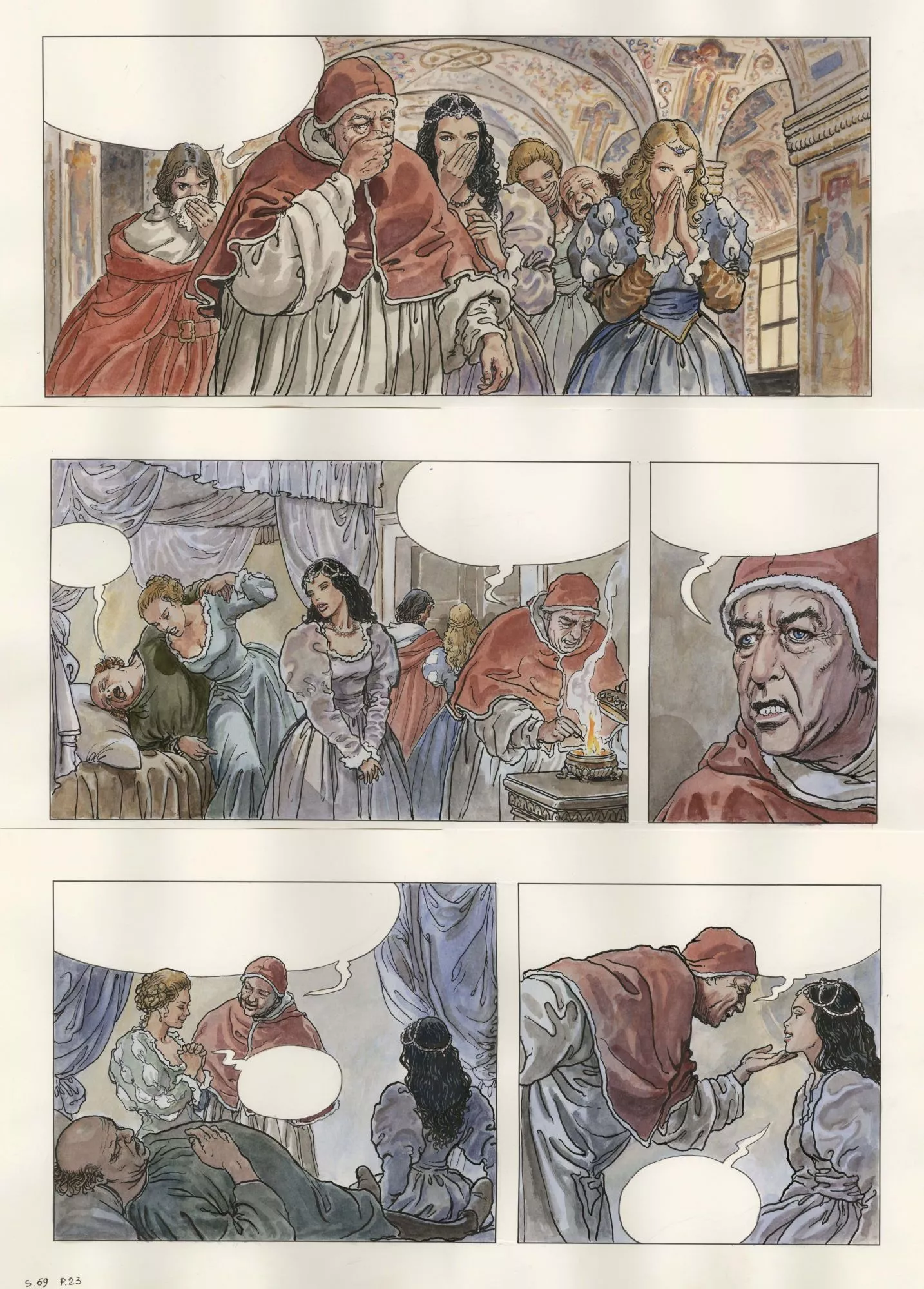 Original Art Milo Manara Le