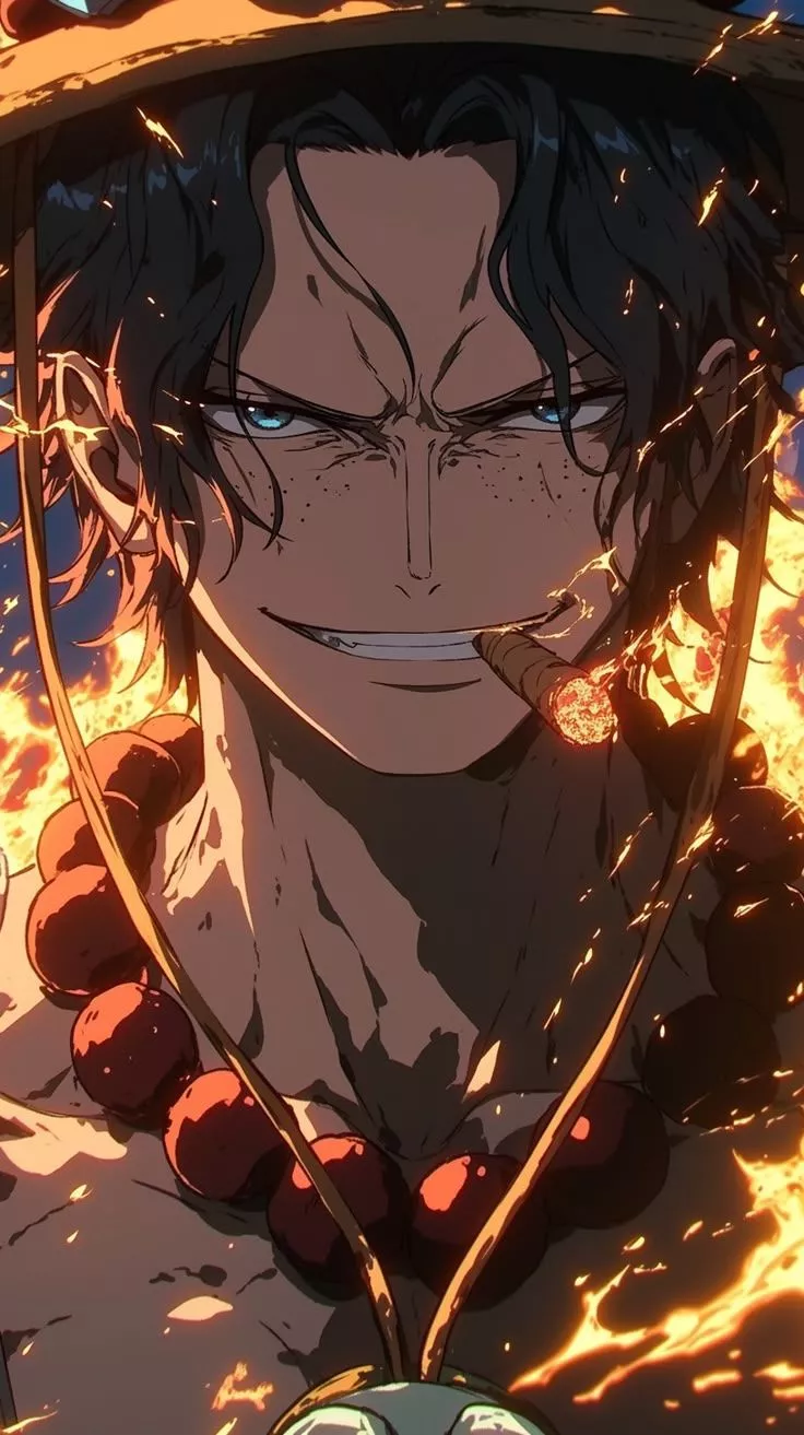 AI Anime Design D. Ace