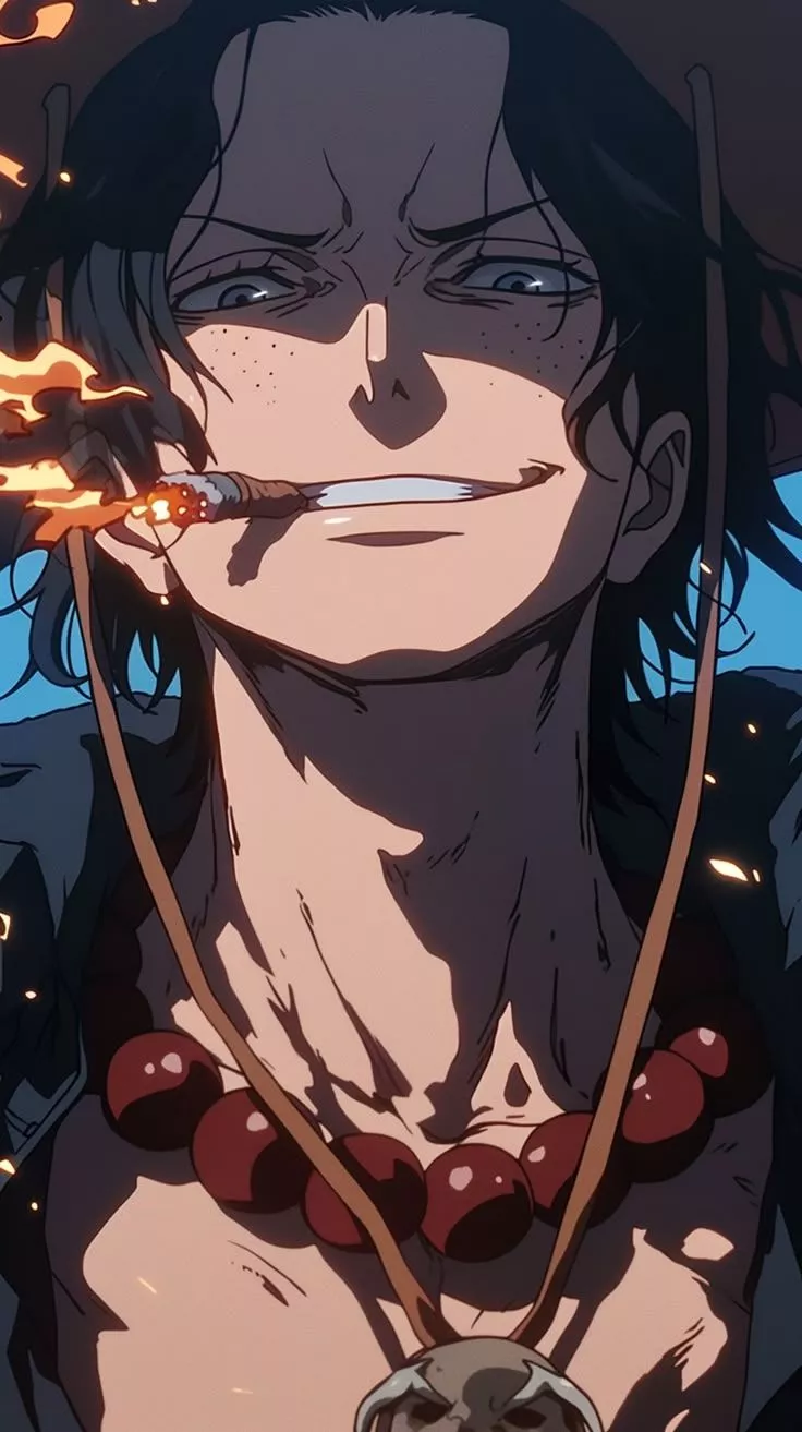 AI Anime Design D. Ace