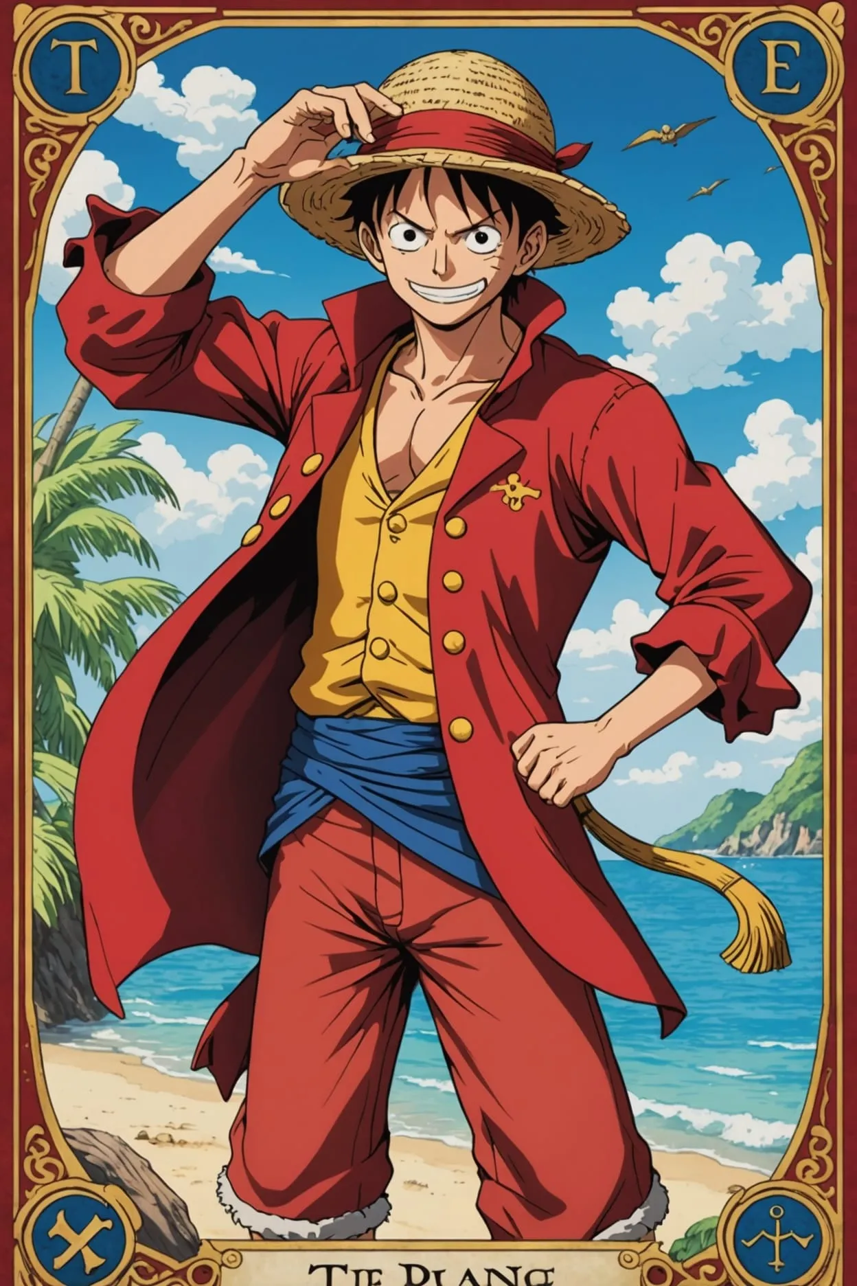 Monkey D. Luffy from One Piece