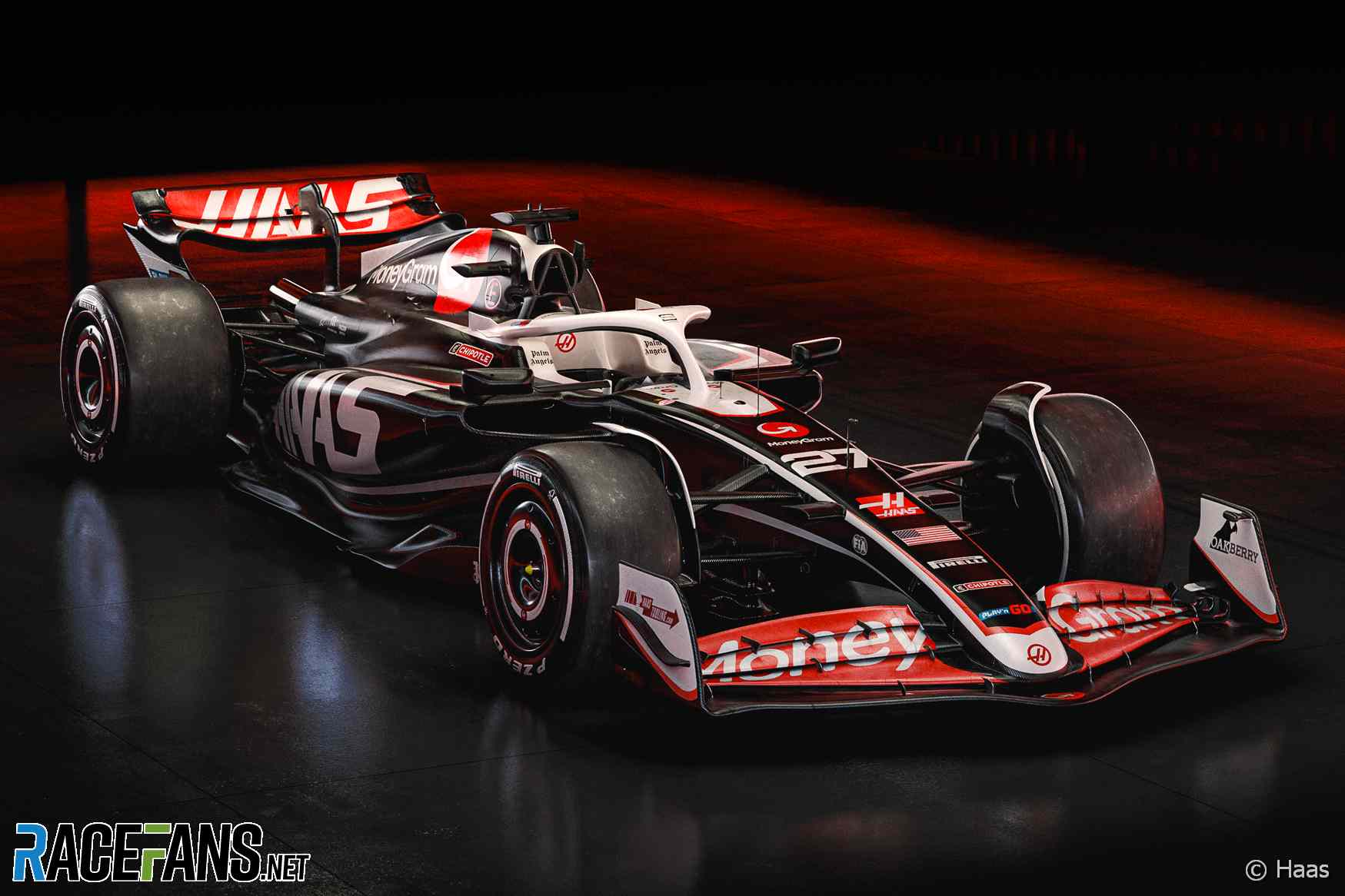 Haas reveals its new F1 car for 2024