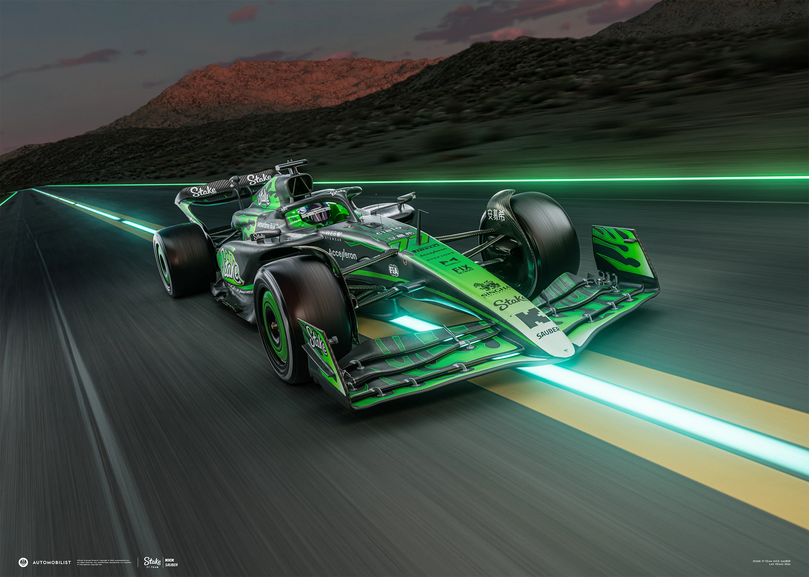 Stake F1 Team Kick Sauber Vegas