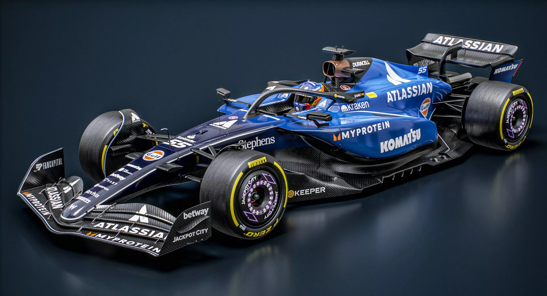 2025 F1 Race Car PBR 3D model