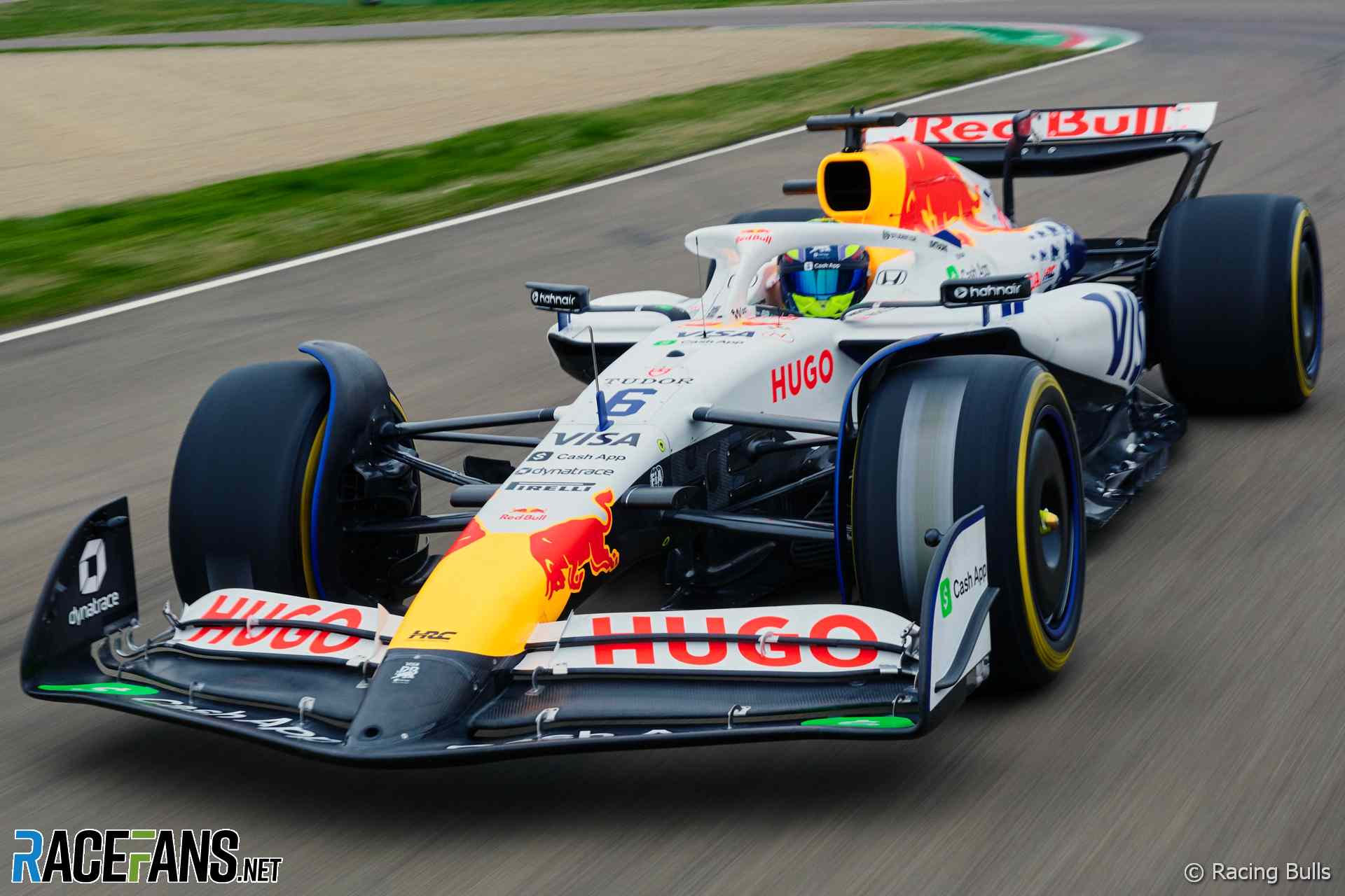 New Racing Bulls 02 car makes its debut