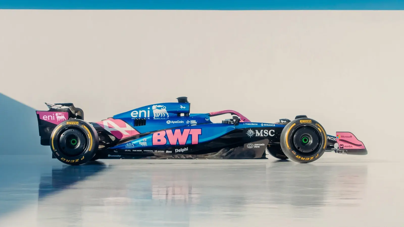 colourful livery for 2025 F1 season