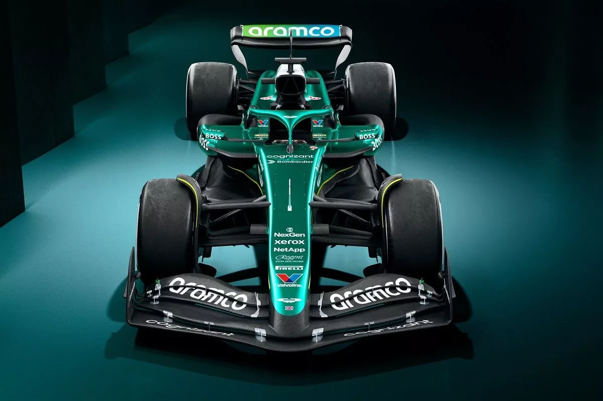 reveals first image of 2025 F1 car