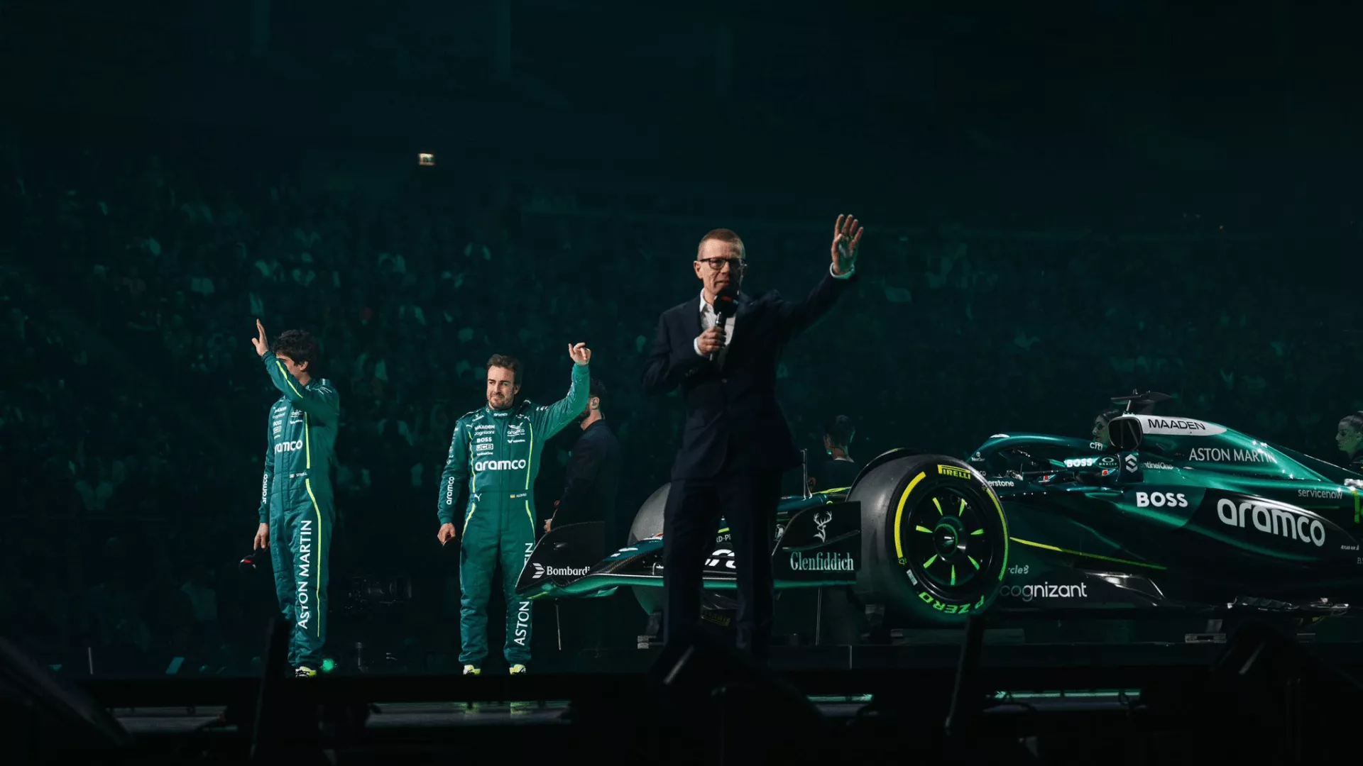 Presentación Aston Martin F1 2025 con