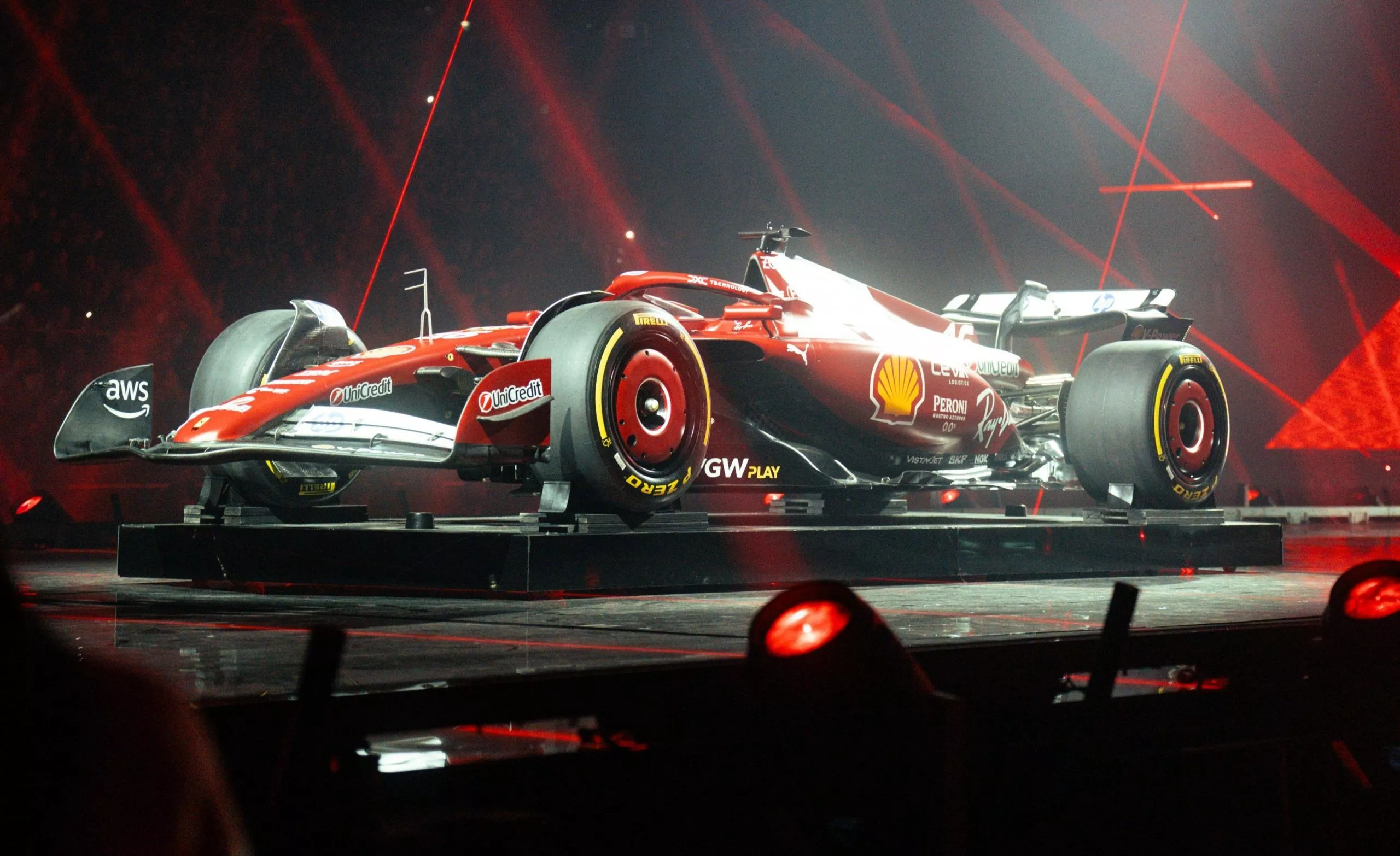 Ferrari Unveils SF 25 Livery For Lewis