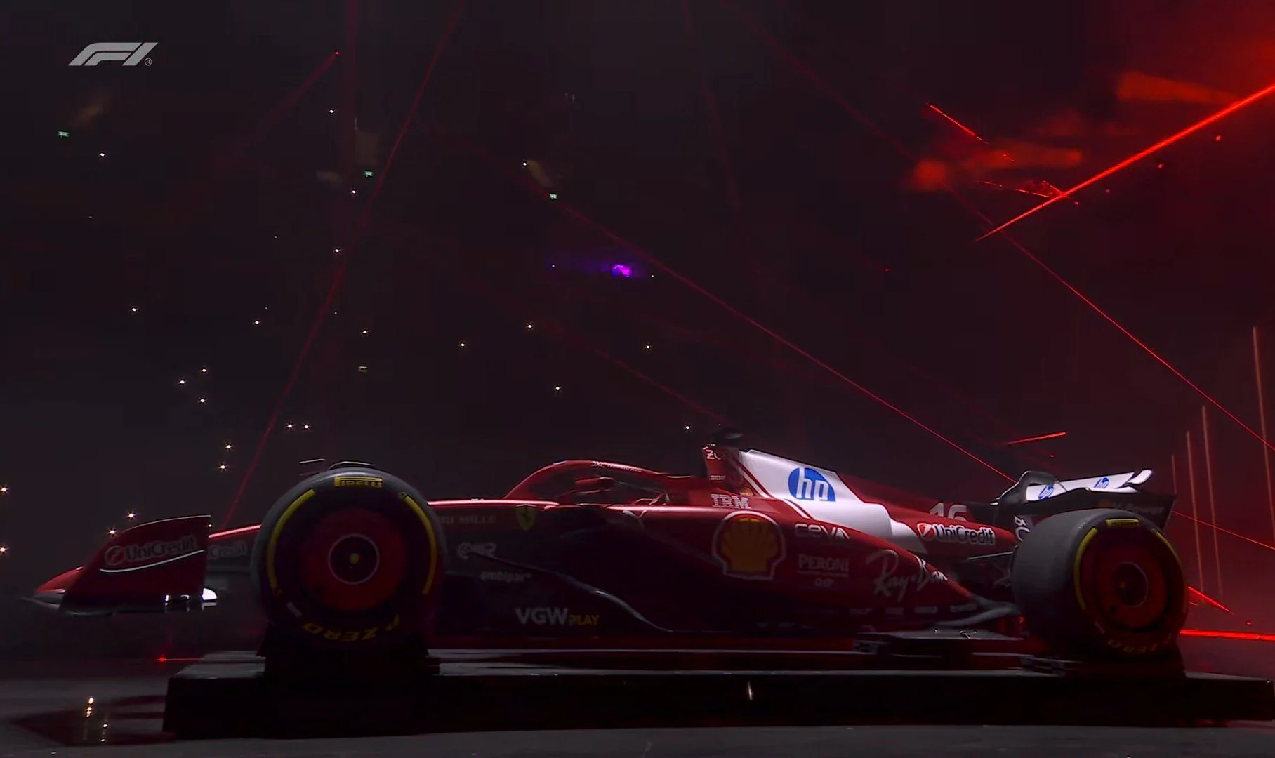 Ferrari SF 25 Di Hamilton E Leclerc