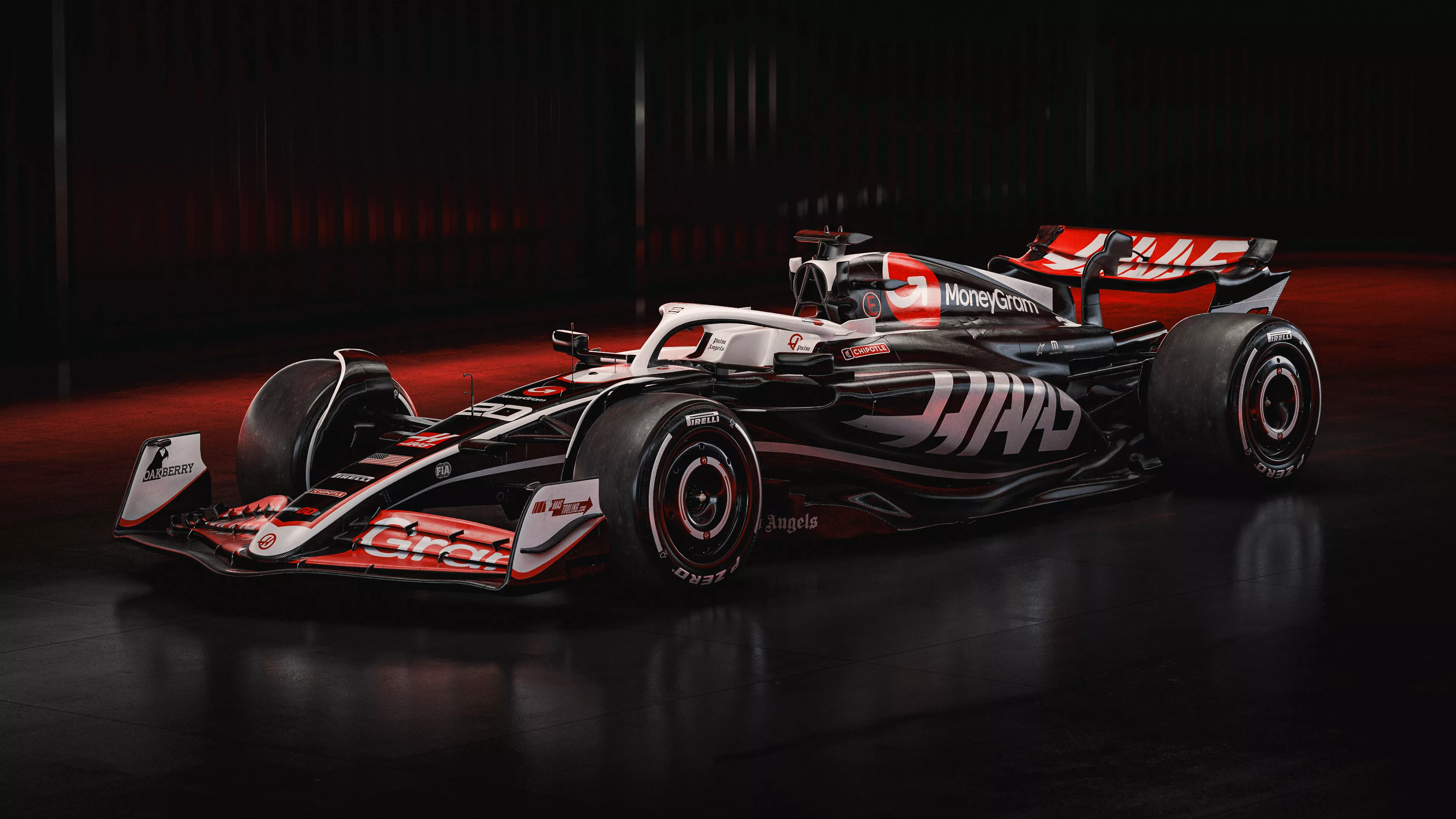 2024 Haas VF 24 F1 Car Livery Launch Photo