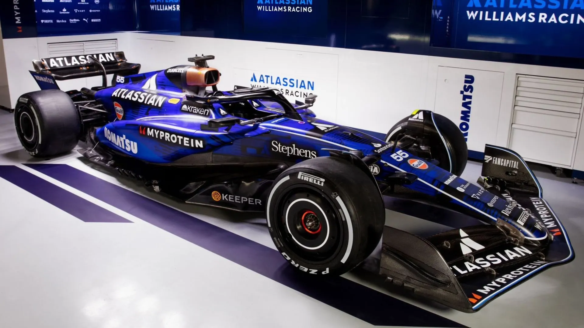 Williams unveils the 2025 F1 car to