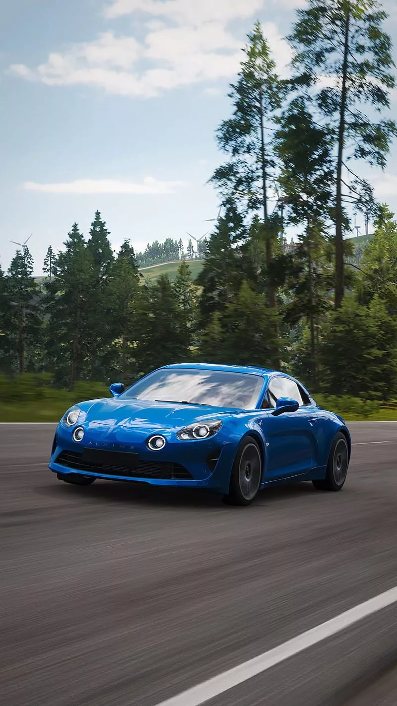Alpine, a110, alpine, alpine a110, blue
