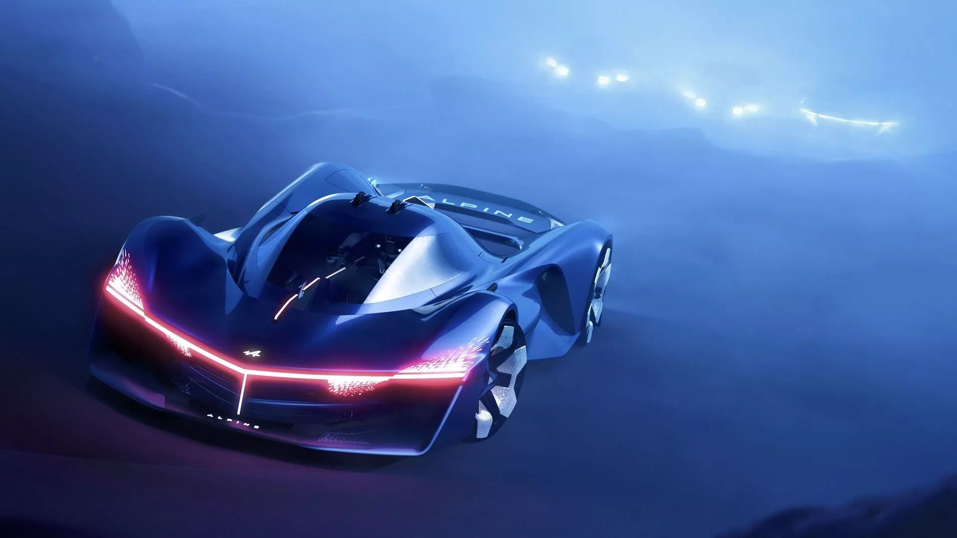 Alpenglow hydrogen hypercar concept